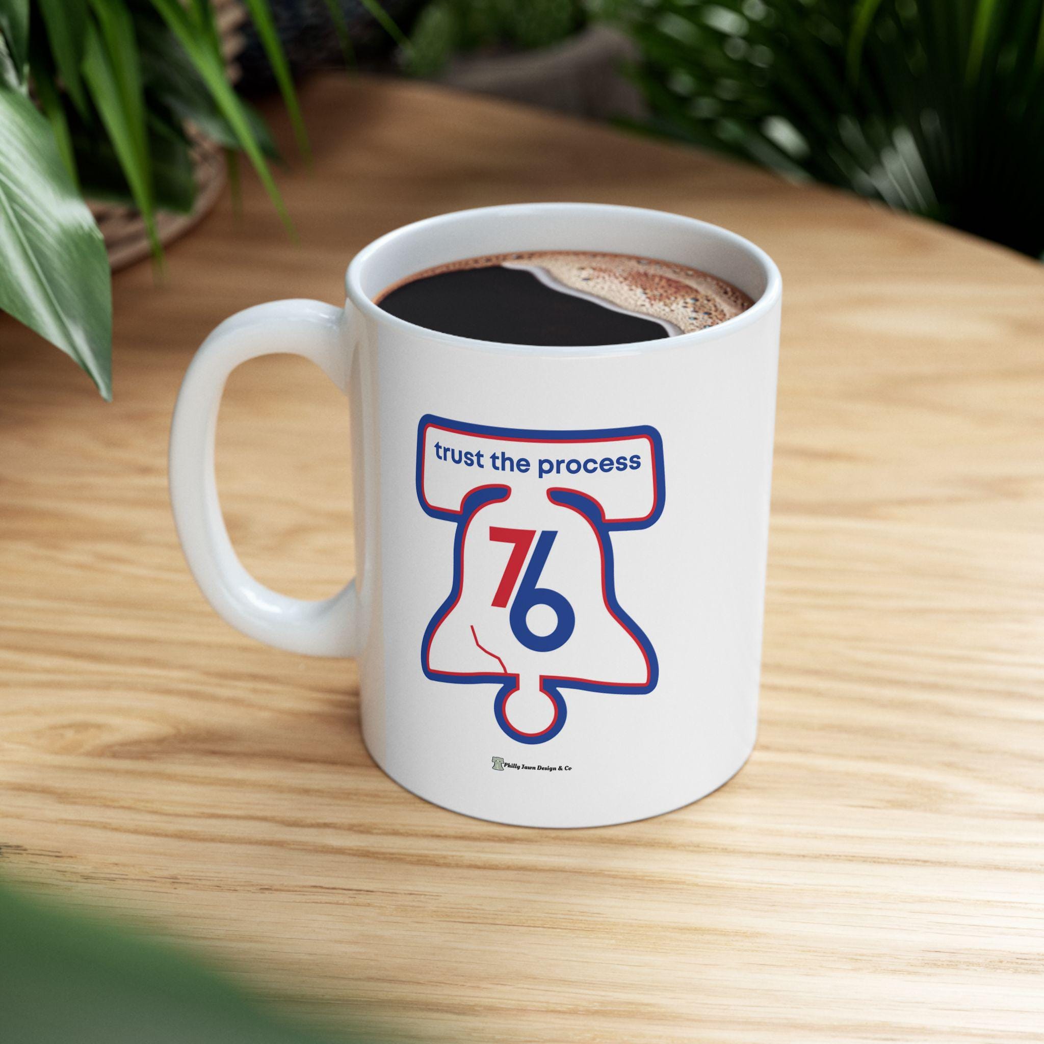 Philadelphia Sixers Ceramic Mug: NBA Fan Gift - Etsy