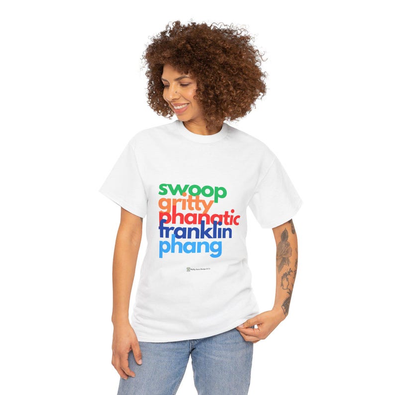 Camiseta unisex de las mascotas deportivas de Filadelfia: Camiseta para fanáticos de Filadelfia imagen 4