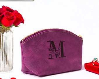Valentines Day Makeup Bag Gift For Her, Cosmetic Bag Valentine Gift For Women Wife, Makeup Organizer Bridesmaid Gift, Gifts For Girlfriend