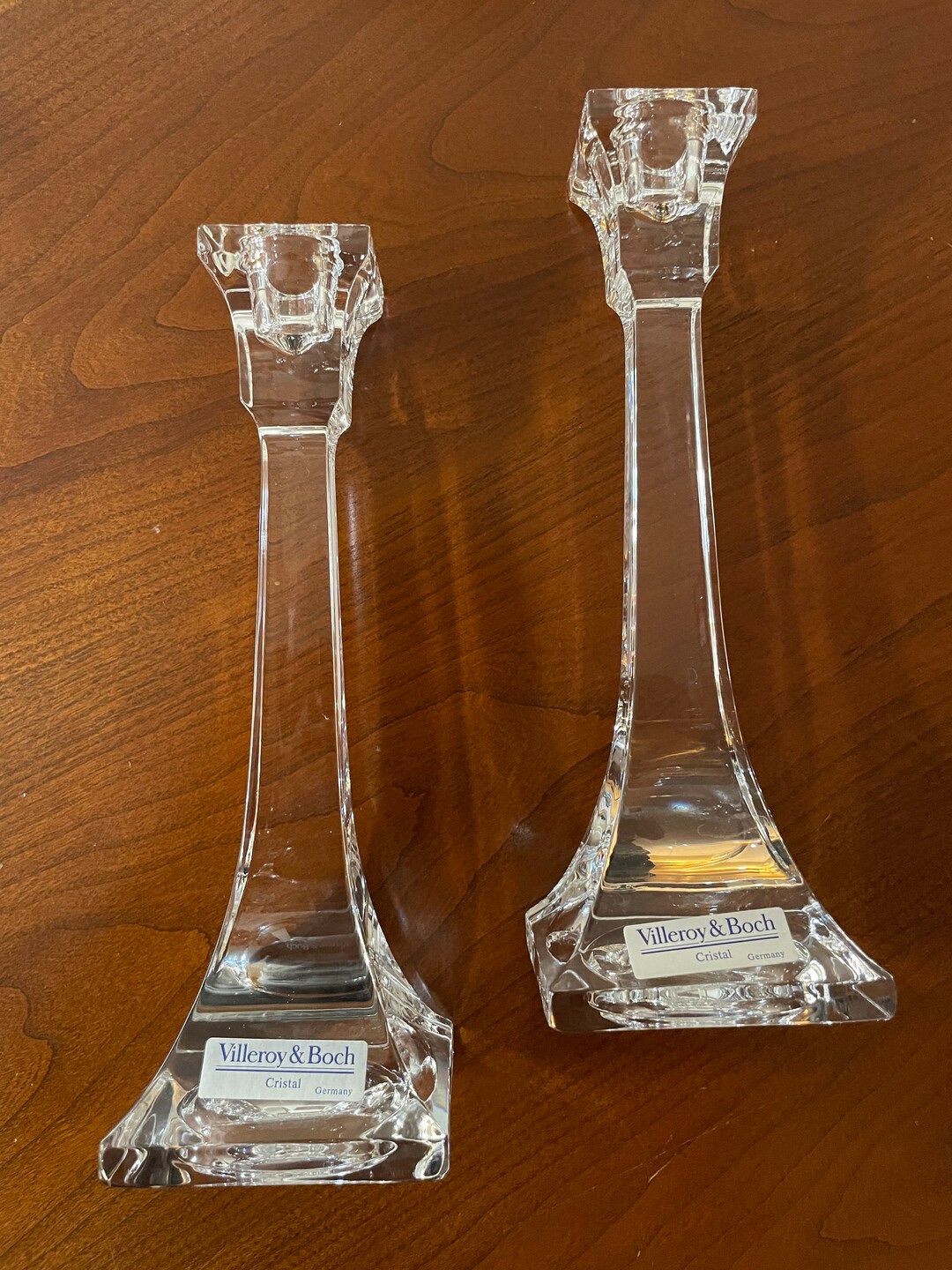 Villeroy & Boch Classic Crystal Candlesticks Etsy Australia