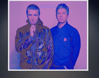 Oasis Reunion Tour Liam & Noel Gallagher Print | Cardiff Live