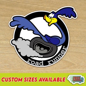 Plymouth Road Runner Logo Vinyl Decal Sticker - *Multiple Sizes* - **Free Shipping**