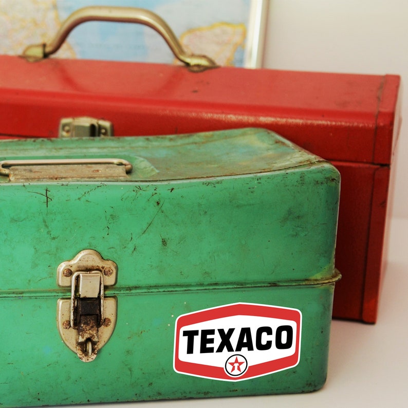 Texaco Box TEXACO Logo Vinyl Decal Sticker - *multiple Sizes* - **free Shipping ...