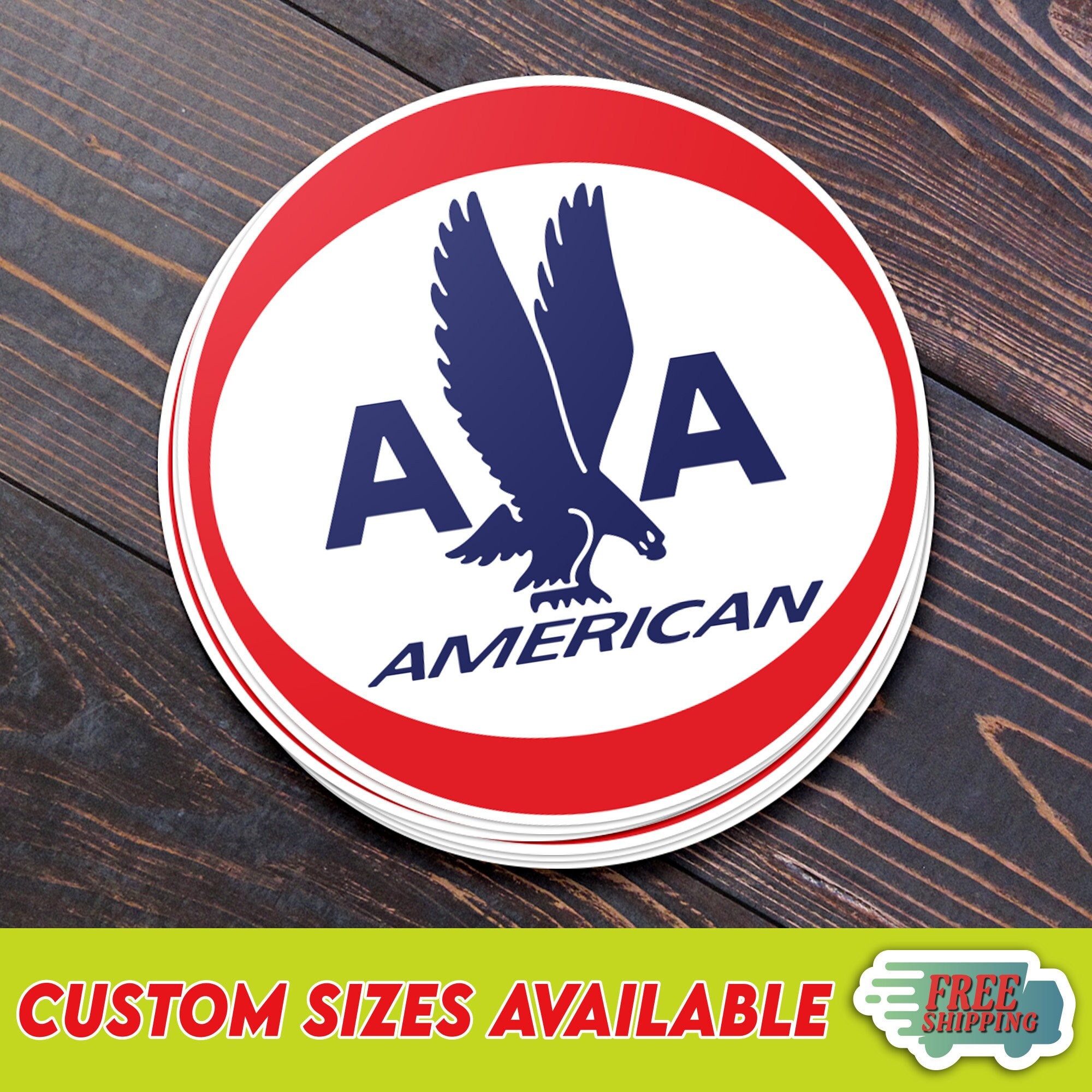 American Airline Sticker - Etsy