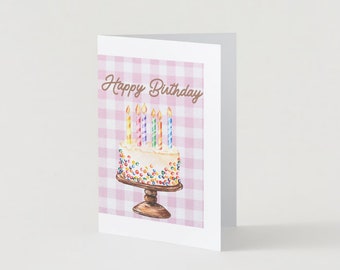 Happy Birthday Card - Printable Birthday Card - Digital Download - Cute Birthday Card