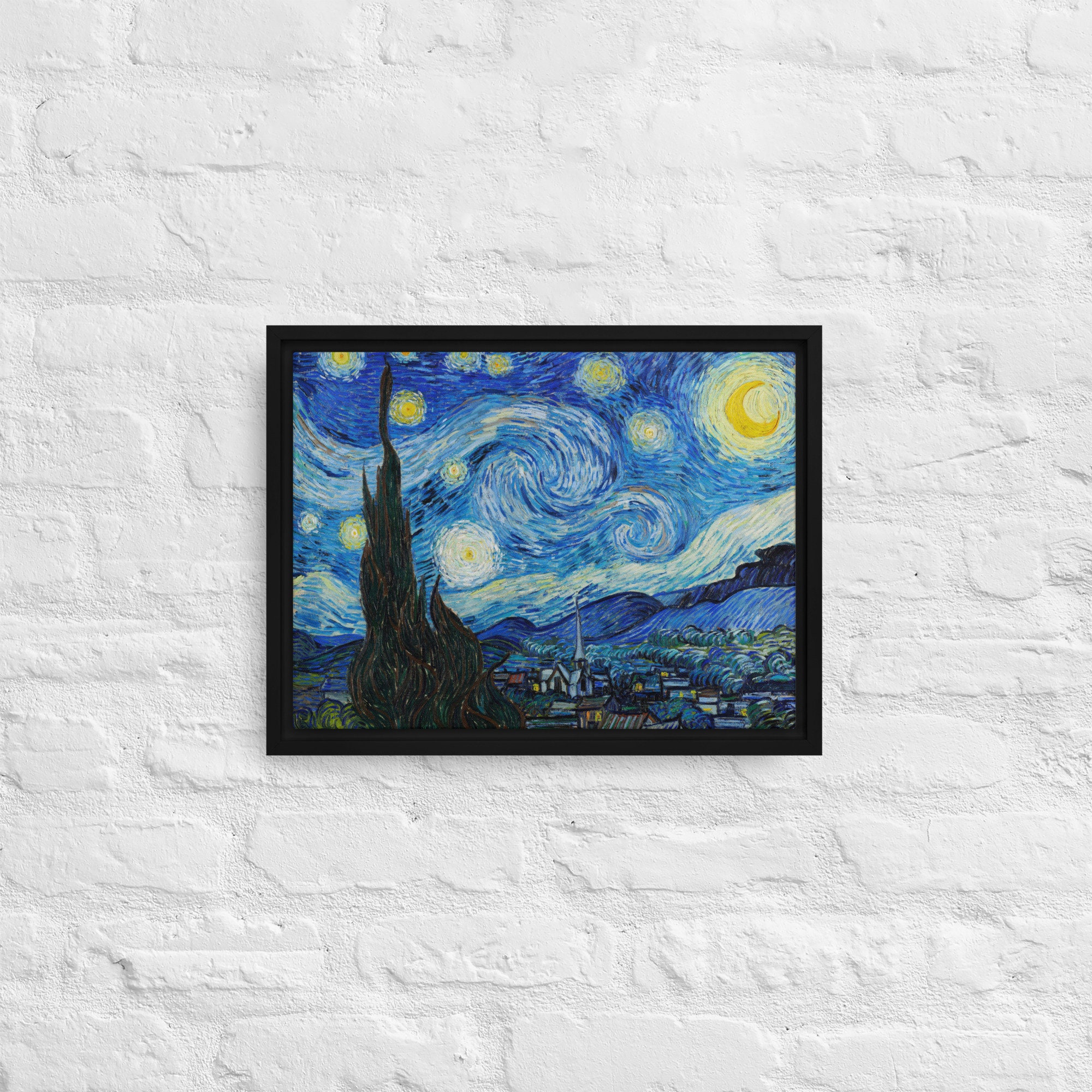 フィンセント・ファン・ゴッホの『星月夜』（1889年） - Etsy 日本
