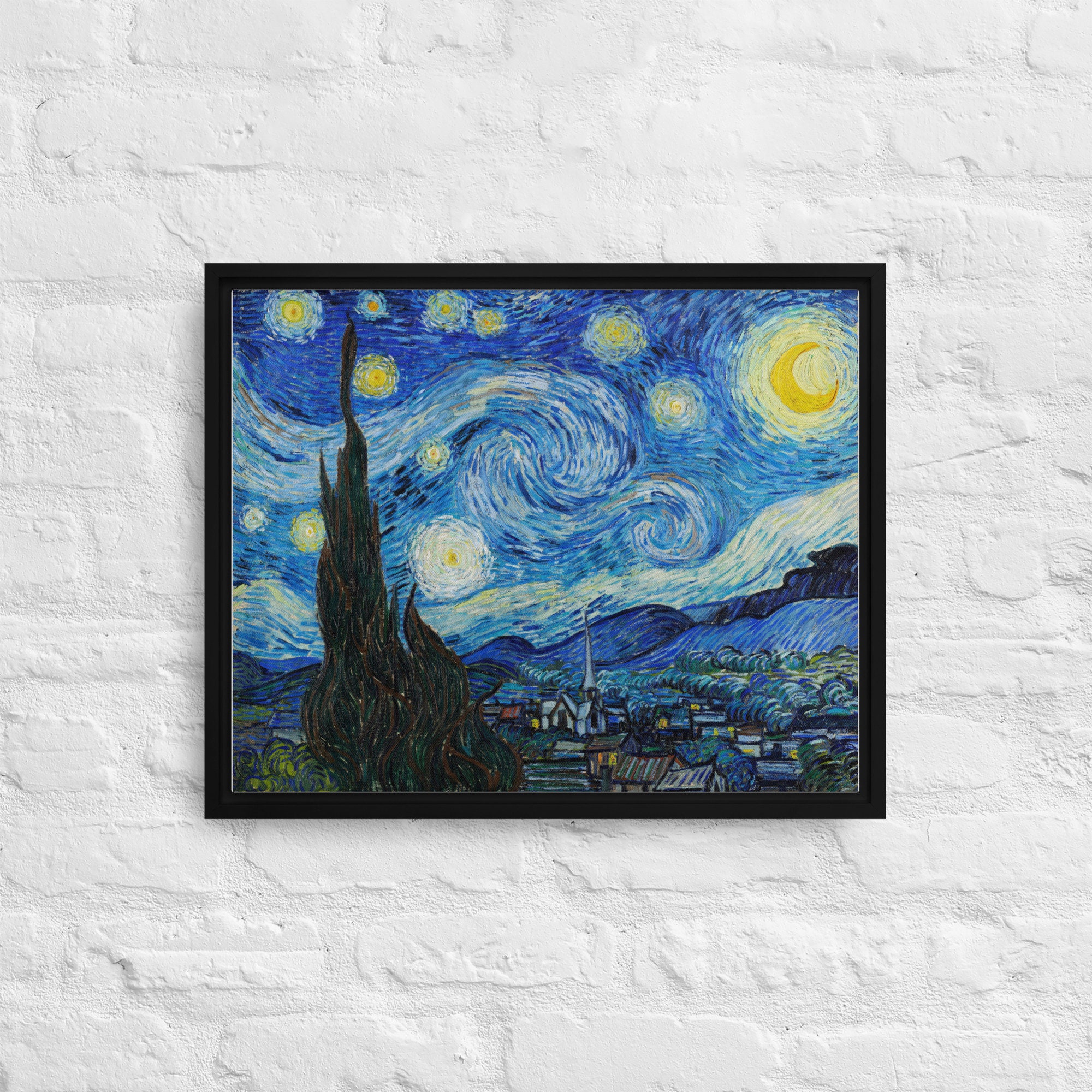 フィンセント・ファン・ゴッホの『星月夜』（1889年） - Etsy 日本