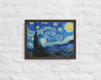 フィンセント・ファン・ゴッホの『星月夜』（1889年） - Etsy 日本