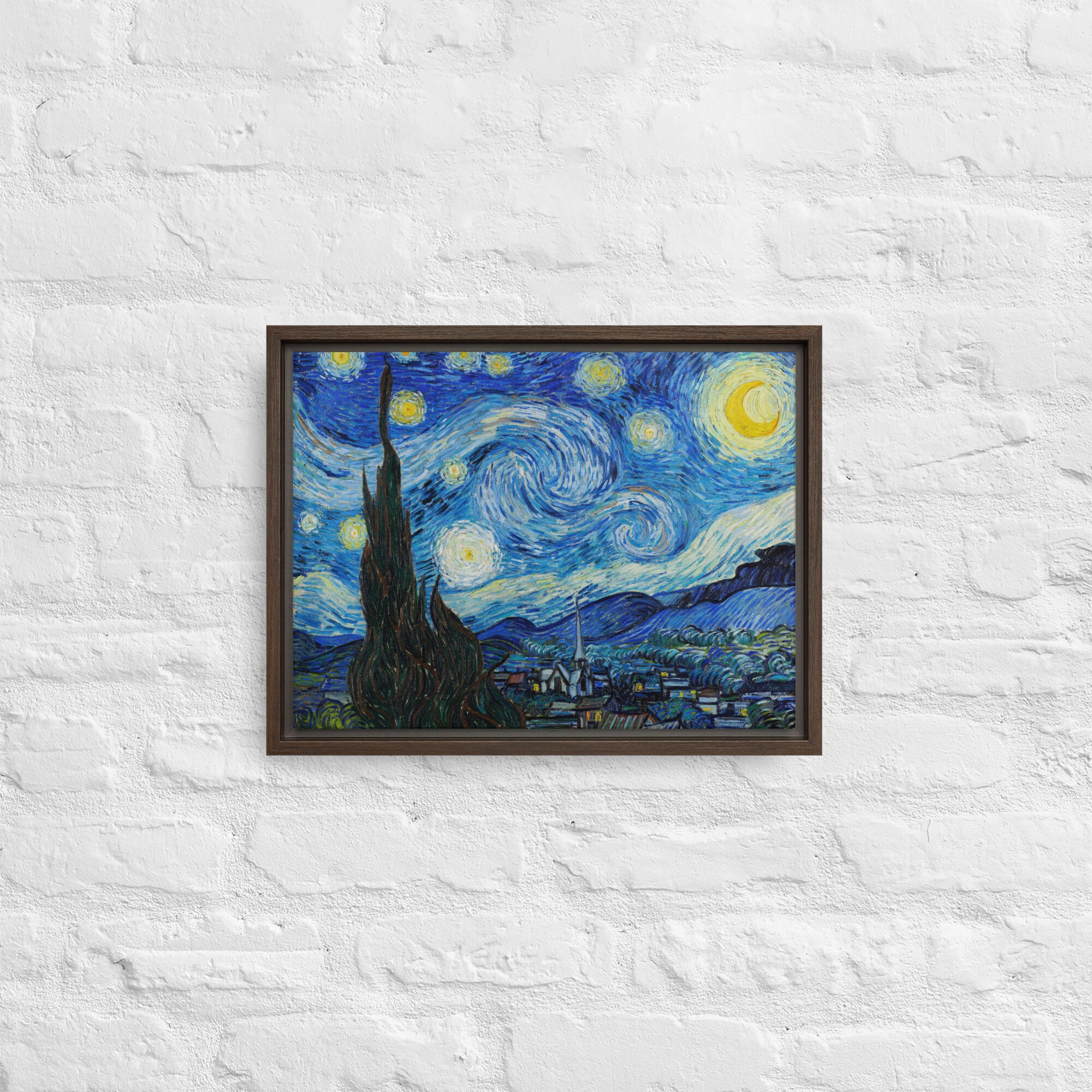 フィンセント・ファン・ゴッホの『星月夜』（1889年） - Etsy 日本