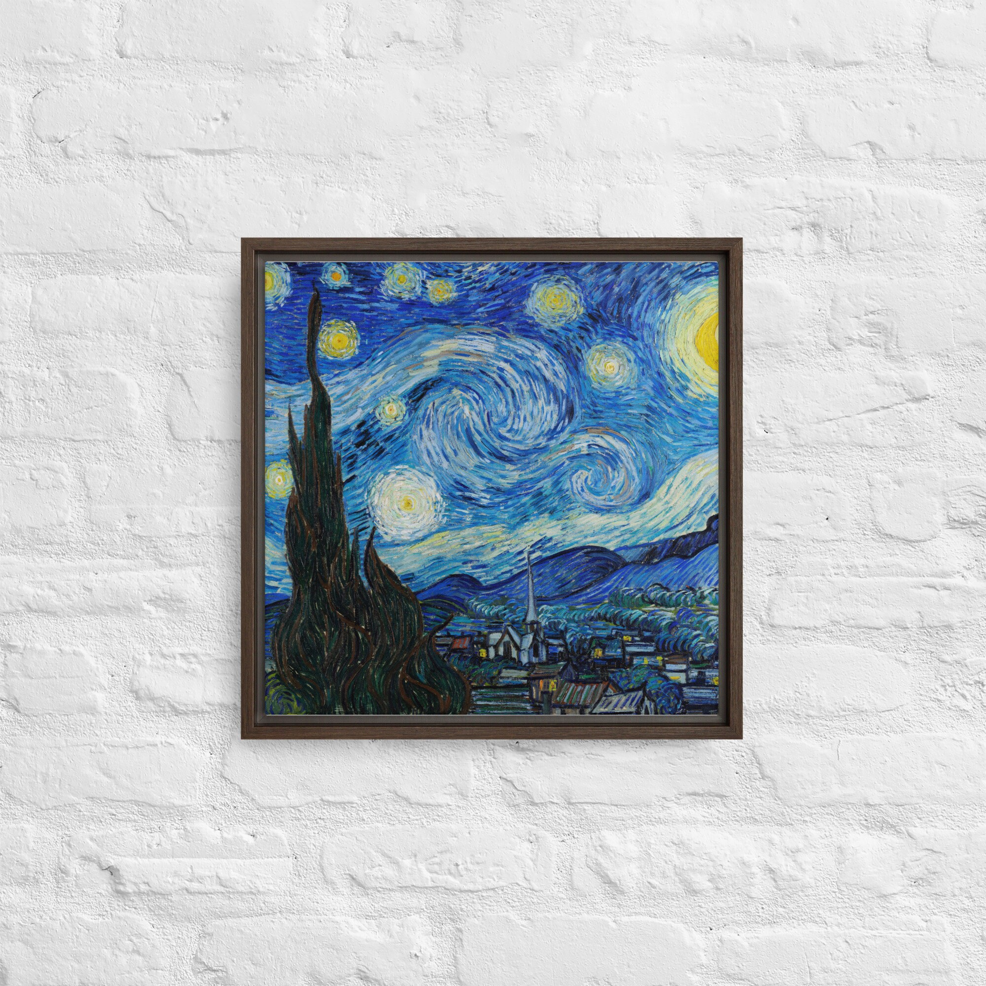 フィンセント・ファン・ゴッホの『星月夜』（1889年） - Etsy 日本