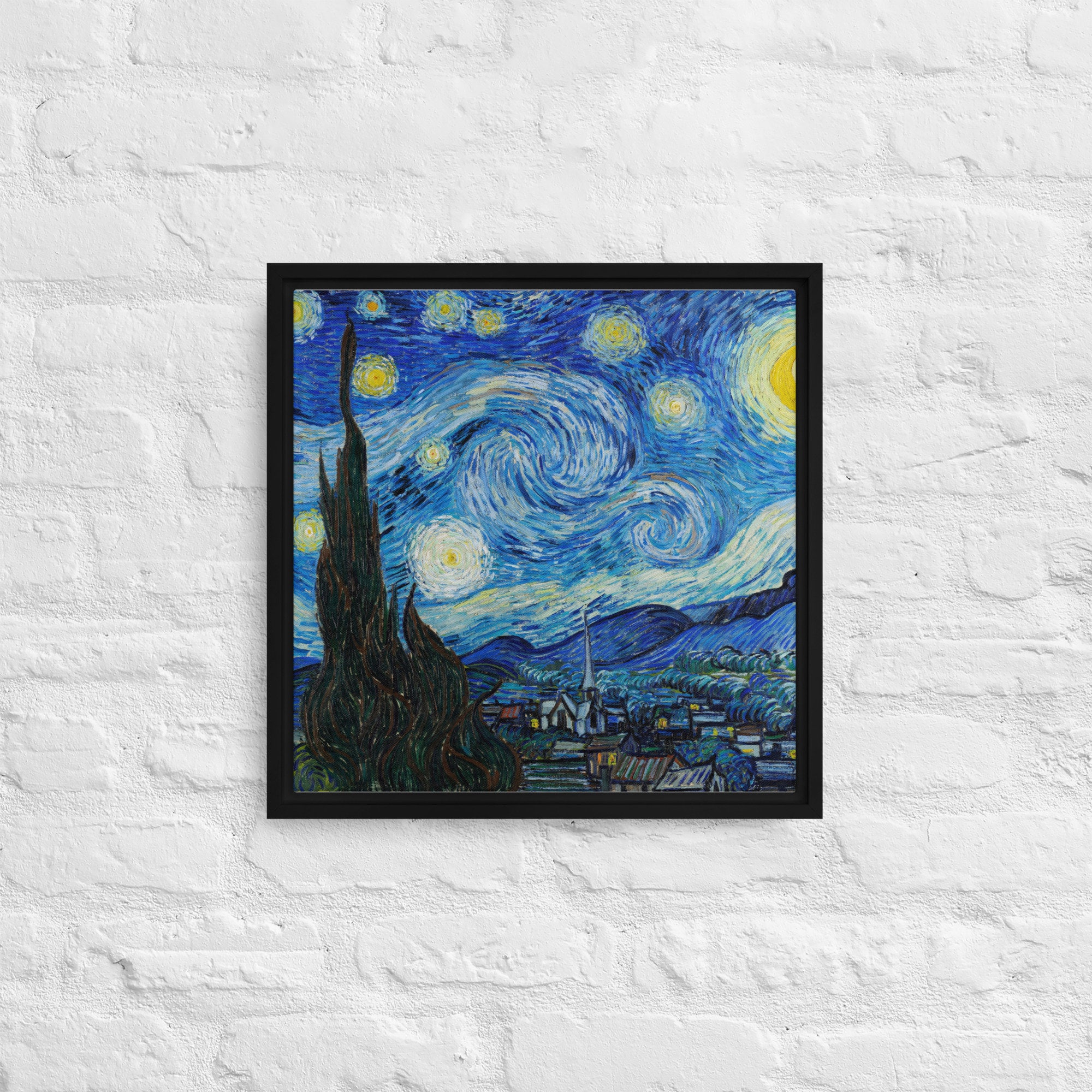 フィンセント・ファン・ゴッホの『星月夜』（1889年） - Etsy 日本