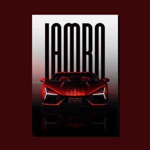 Luxury Car Print: Automotive Design Wall Art (Digital Download)