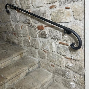 Wrought Iron Handrail with Riccio Firenze from 50 cm to 450 cm diameter 25 for internal and external 100% made in Italy image 6