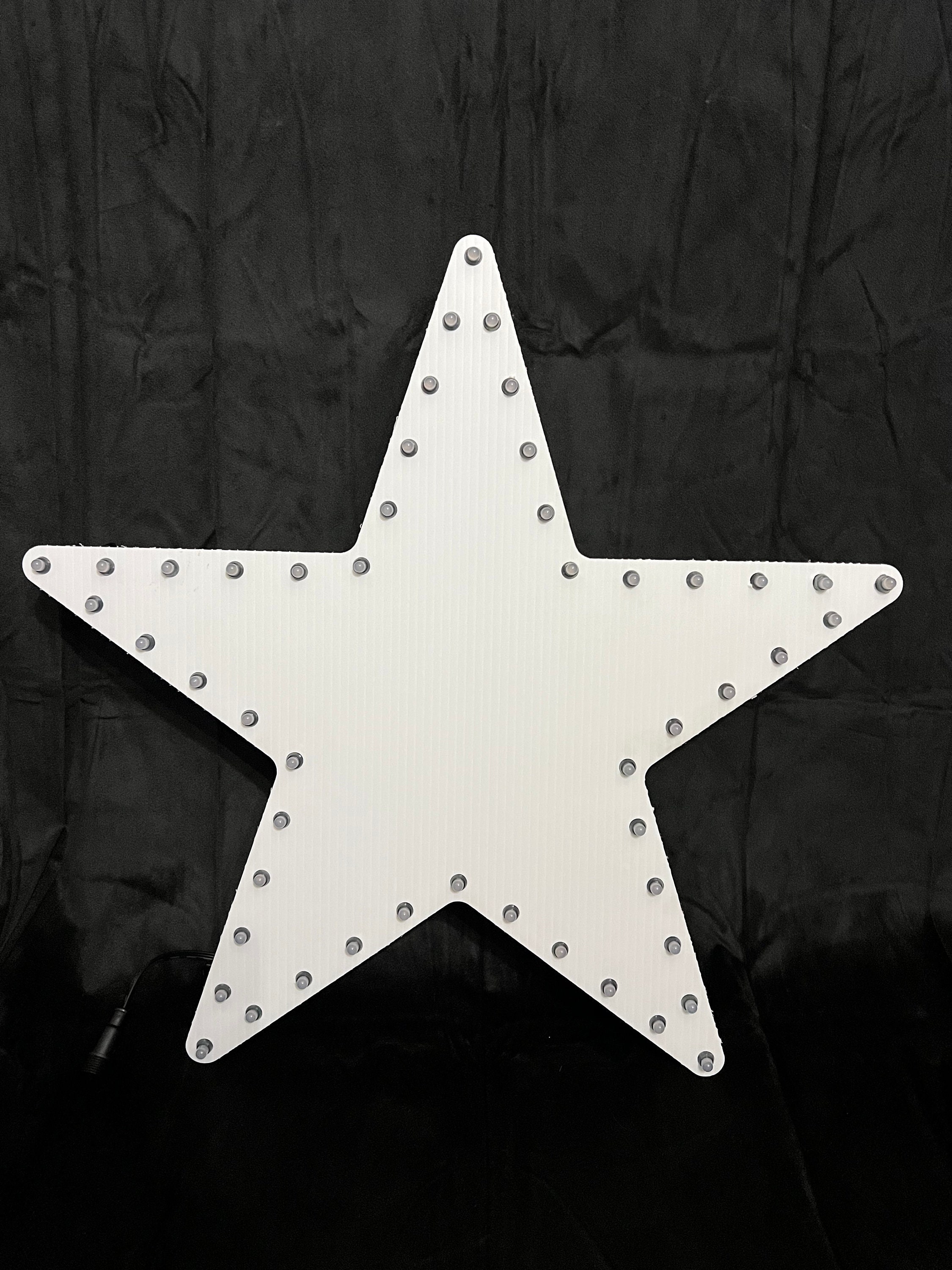 WS2811 12v Smart LED Star Prop 50 or 100 LED Light Show Prop Xlights Etsy