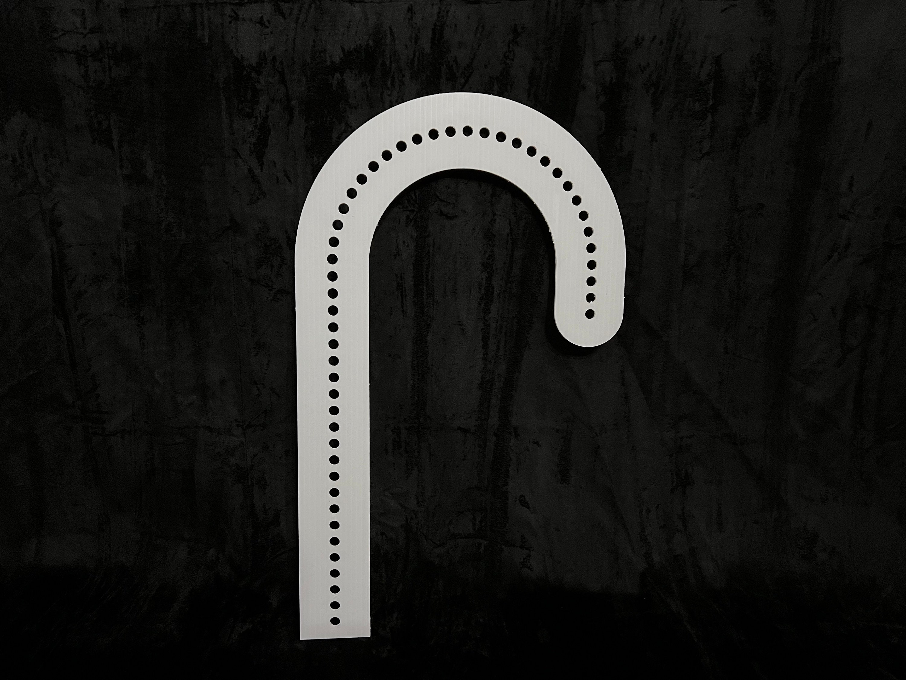 WS2811 12v Smart LED Candy Cane Prop 50 or 100 LED Light Show Prop