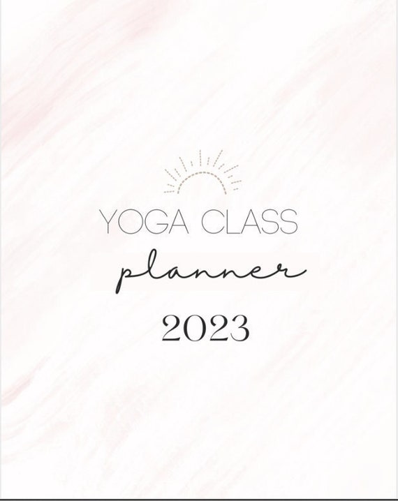 Yoga Teacher Class Planner, Yoga Weekly Class Planner, Yoga Class templates, Yoga Planner, Customizable Planner, Planner Template