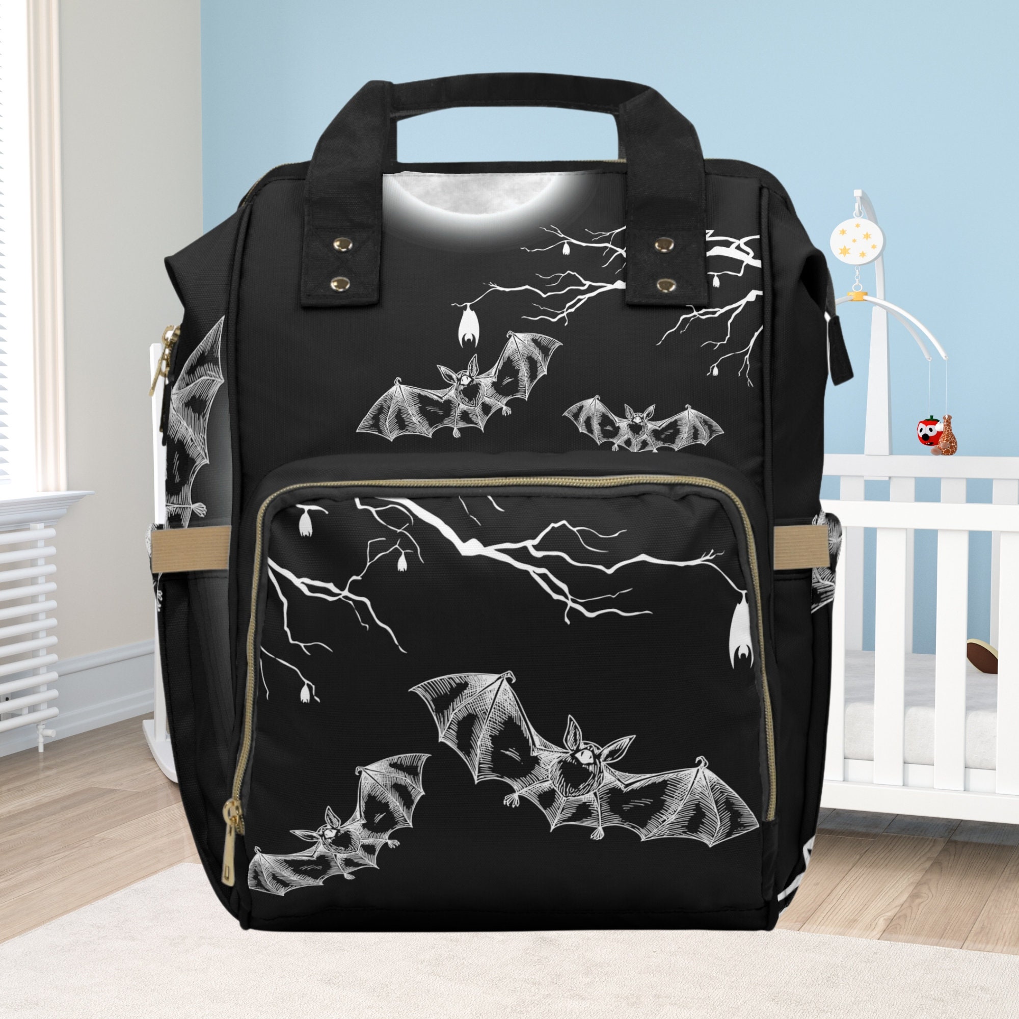  Baby Diaper Nappy Bag Travel Backpack Mommy Bag Horror  Halloween Decor for Mom Dad M by Top Carpenter : Baby