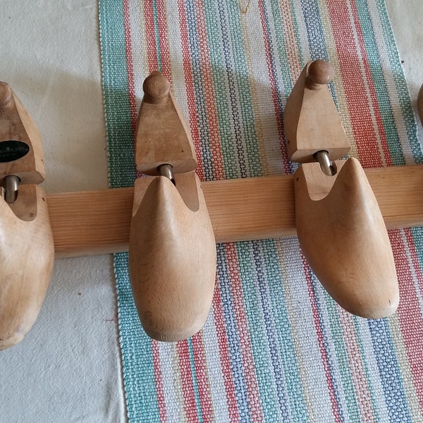 Vintage Shoe Last Coat Rack