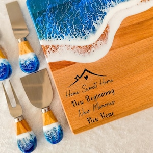 New Home Gift, Personalized Housewarming Present for New Homeowners, Home Sweet Home Customized Gift