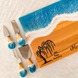 Personalized 9th Anniversary Gift for Couples, Custom Nine Year Wedding Anniversary Gift, 9 Year Willow Gift