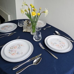Denby pottery - Encore pattern - Bowls - Plates - Made in England