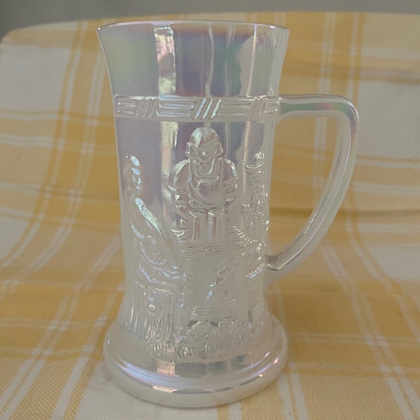 Fostoria Iridescent Tavern Tankard Stein