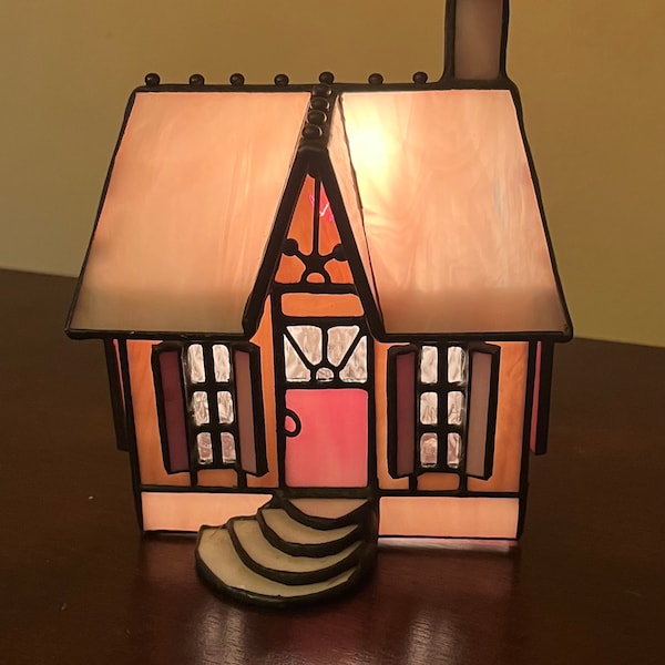 Bill Job Stained Glass Houses Etsy