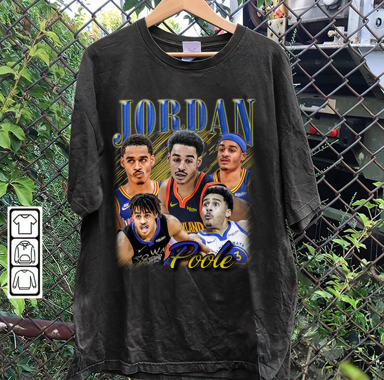 Vintage 90s Style Jordan Poole Party Unisex T-Shirt – Teepital – Everyday  New Aesthetic Designs