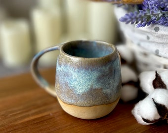 Espresso Tasse handgemacht, Keramik Becher 200ml, Keramik Glühweinbecher handgemacht