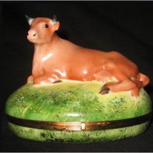 Chamart Limoges Klappbox - Kuh