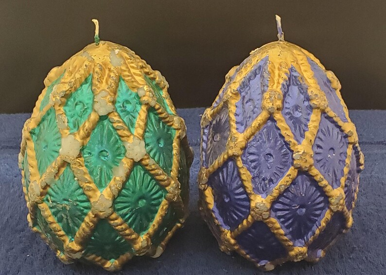 Two's Company Egg Candles
