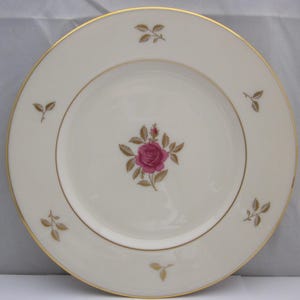Set of 4 Lenox Rhodora Dinner Plates