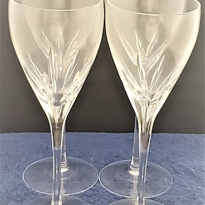 Set of 4 Lenox Firelight-Clear Water Goblets