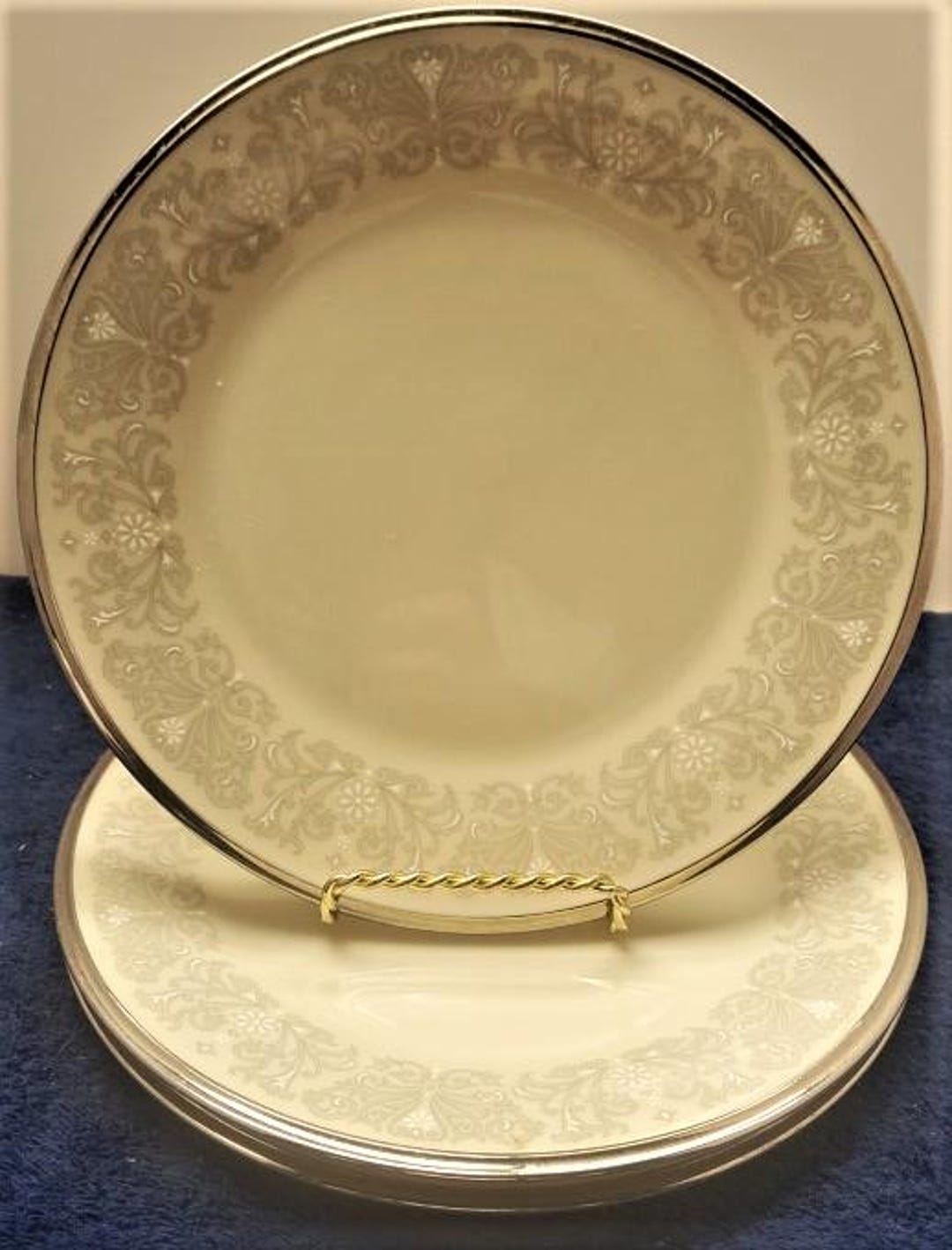 レノックス スノーリリー サラダプレート 3枚セット LK - Etsy 日本