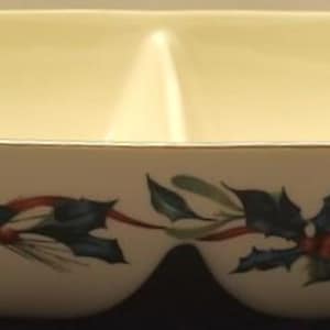 Ciotola ovale divisa Lenox Winter Greetings