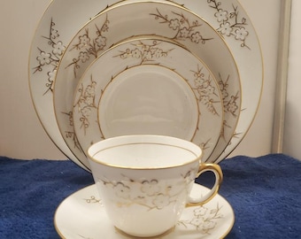 Spode Geisha Gold 5 Piece Place Setting LK - Etsy