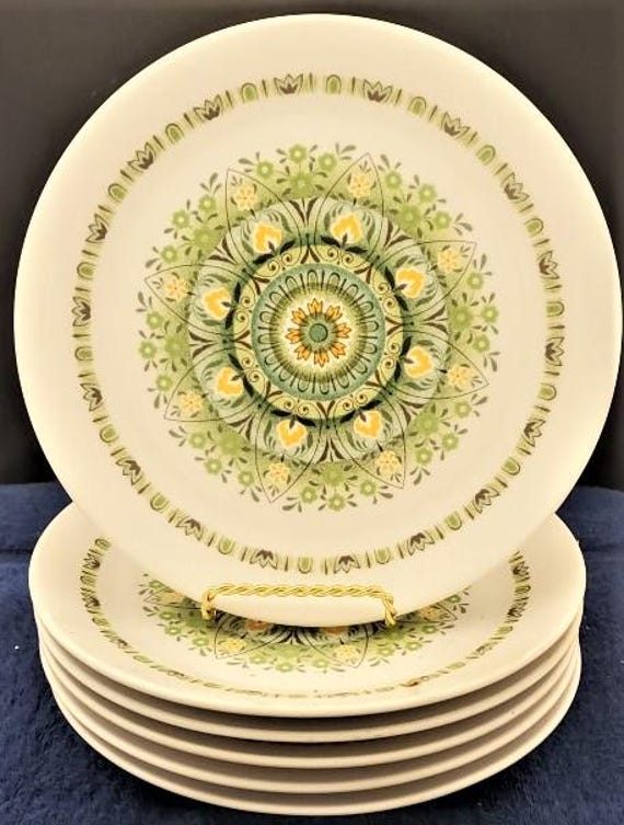 Set of 6 Noritake Palos Verde Dinner Plates LK - Etsy Australia