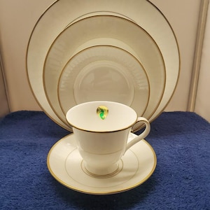 Waterford Lismore Gold 5 Piece Place Setting 100112