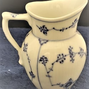 Royal Copenhagen Blue Fluted Plain Creamer (60)