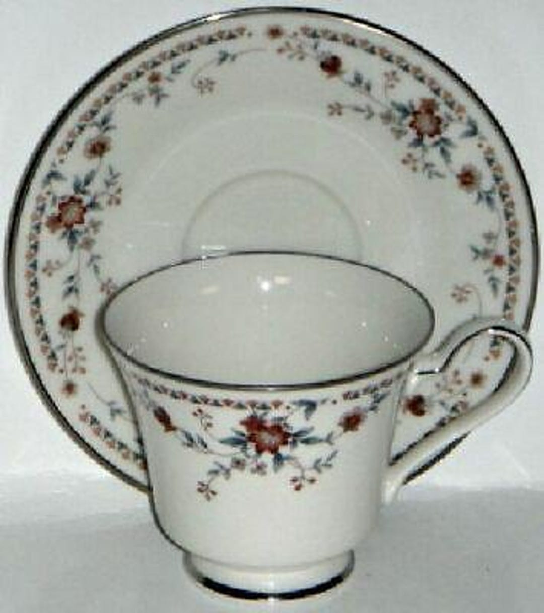 Set of 4 Noritake Adagio Cup & Saucer Sets - Etsy