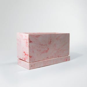Plant Pot Indoor Plant Pot Pink Plant Pot Marble Planter Modern Planter Plant Lover Gift Housewarming Gift Jesmonite Planter