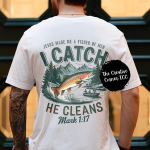 Mens Christian Shirts Christian T Shirts Mens Christian TShirts Gift for Men Christian Gift Bible Verse Shirt Christian Father&#39;s Day Gift
