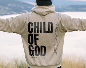 Men's Christian Hoodie, Bible Verse Hoodie, Jesus Hoodie, Christian Hoodies, Christian Sweatshirt, Christian Merch, Faith Shirt, God Hoodies