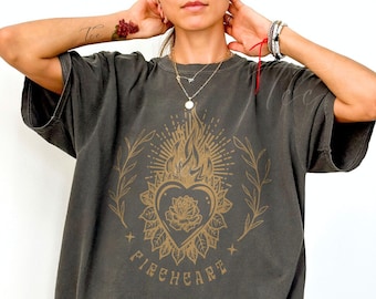 Throne of Glass Fireheart Shirt, Throne Of Glass Tshirt, Terrasen To Whatever End Kingdom Of Ash Shirt, ACOTAR Shirt, ACOTAR Merch Comfort