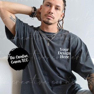 Comfort Colors 1717 Pepper Shirt, Comfort Colors Mockup, 1717 Mockup, Shirt Mockup, Pepper Shirt Mock, TShirt Mockups, Pepper Mockup, Pocket