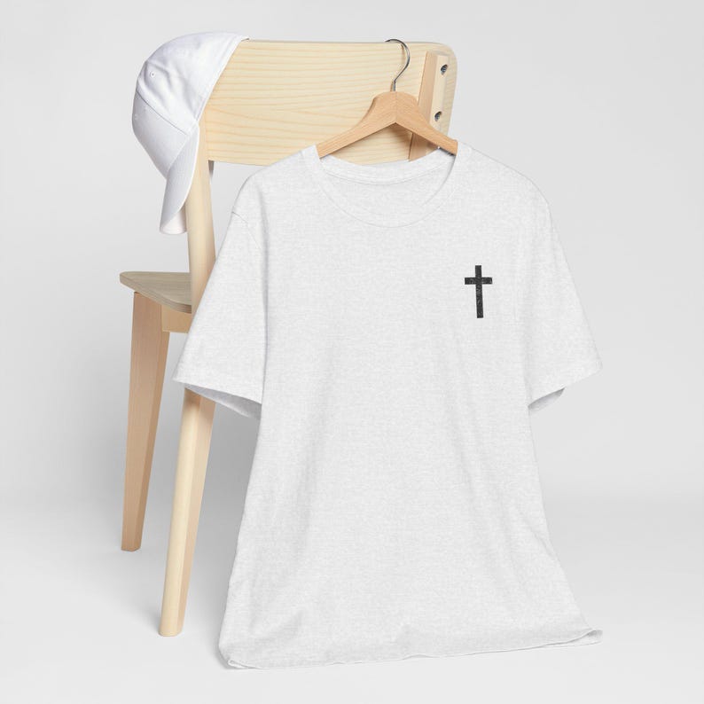 Saved Not Soft Workout Shirt, Christian Gymwear T-Shirts, Men's Christian Apparel, Jesus Tees For Him. image 10