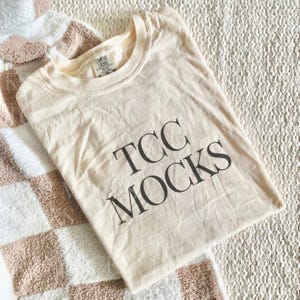 Comfort Colors 1717 Ivory T-Shirt Mockup Comfort Colors Mockup Ivory Shirt Mockup BOHO Shirt Mockup Flat Lay shirt Mockup, Folded Tee Mockup