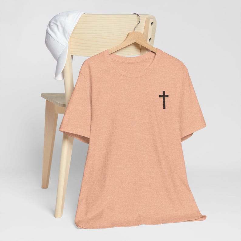 Saved Not Soft Workout Shirt, Christian Gymwear T-Shirts, Men's Christian Apparel, Jesus Tees For Him. image 9