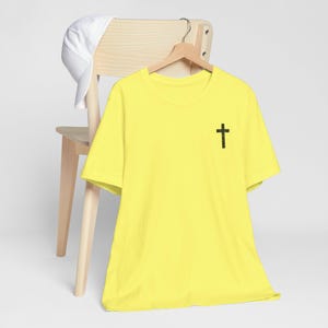Saved Not Soft Workout Shirt, Christian Gymwear T-Shirts, Men's Christian Apparel, Jesus Tees For Him. image 8