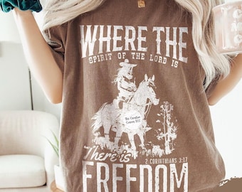 Christliche Frau Shirt Bibel Vers Tshirt Geschenk für sie Western Pferd T-Shirt Trendy Übergroße Glaube Bekleidung Jesus Merch Religiöse Shirts Viehzüchter